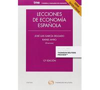 Lecciones de economía española (Papel + e-book) (Tratados y Manuales de Economía)