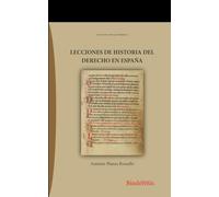 Lecciones De Historia Del Derecho En España