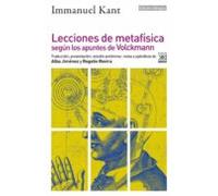 Lecciones de Metafísica según los apuntes de Volckmann: 1307 (Filosofía y Pensamiento)