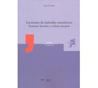 Lecciones De Metodos Numericos