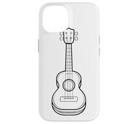 Lecciones de música de boceto de ukelele Carcasa para iPhone 14