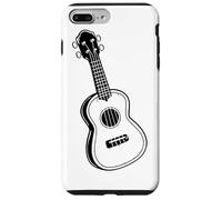 Lecciones de música de boceto de ukelele Carcasa para iPhone 7 Plus/8 Plus
