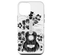 Lecciones de música de ukelele de dibujos animados Carcasa para iPhone 12 mini