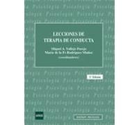 Lecciones de Terapia de Conducta (SIN COLECCION)