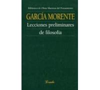 Lecciones Preliminares De Filosofia