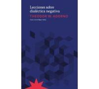Lecciones Sobre Dialectica Negativa