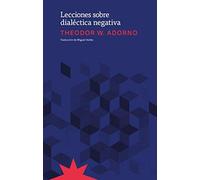 Lecciones Sobre Dialectica Negativa
