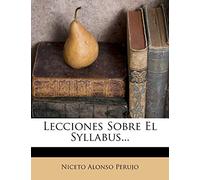 Lecciones Sobre El Syllabus...