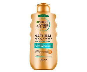 Leche autobronceadora hidratante y calmante bronceadora natural Garnier Ambre Solaire 175 ml