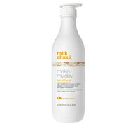 Leche batida, haz mi día, acondicionador para el cabello, suavizante,