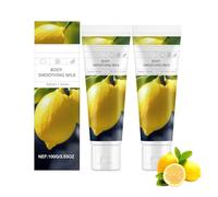 Leche Corporal Calmante Con Limón, Hidratante Y Nutritiva Para Pieles Secas, Loción Corporal Hidratante, Fragancia Refrescante, No Grasa, Apta Para Todo Tipo De Pieles (2pcs)