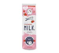 Leche Creativa De Dibujos Animados Caja De Lápices, Gran Capacidad De Almacenamiento De La Pluma Bolsa Organizador De Escritorio Con Cremallera Para Útiles Escolares y De Oficina(Rosa)