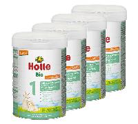 Leche de cabra ecológica Holle para bebés de 1.ª edad (800 g) (paquete de 4)