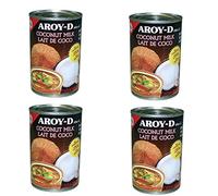 Leche de coco 19% 400 ml en lata para cocina y repostería, textura cremosa para currys, salsas, guisos y postres