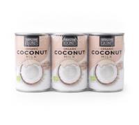 Leche de Coco de Sri Lanka - Pack de 6 x 400g - 65% Extracto de Coco para Cocina y Repostería - Sin Azúcar Añadido, Vegana y Sin Gluten - Textura Cremosa para Curry y Postres - NEXU