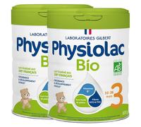 Leche de crecimiento Physiolac Bio 3.ª edad 800 g - paquete de 2