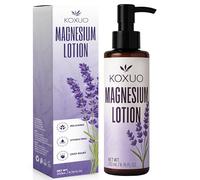 Leche de magnesio para dormir y leche corporal con magnesio, rica en lavanda y magnesio glicinato, alivia la tensión muscular y los calambres en las piernas, promueve el sueño profundo y la relajación
