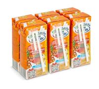 Leche Fruta Don Simon - Bebida refrescante mixta de zumo de frutas y leche tropical, 200 ml, pack de 6