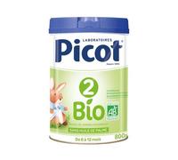 Leche infantil orgánica Picot 2 Edad 800g