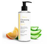 Leche Limpiadora Facial 3en1 | Acción Desmaquillante Waterproof | Contorno de Ojos y Antimanchas | Enriquecida con Vitamina E y Aloe Vera | Ideal para Pieles Sensibles 200 ml