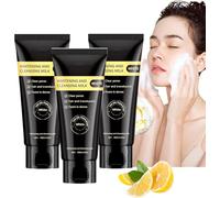 Leche Limpiadora y Aclarante con Niacinamida, Exfoliante Facial Hidratante de Limpieza Profunda, Hidratación Natural, para Limpieza Facial y Control de Grasa