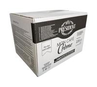 Leche Monodosis Entera Président 240 x 9,8 ml | Nata Diluida 10% M.G. | Tarrinas Individuales para Café y Té | Formato Profesional para Hostelería y HORECA