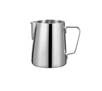 Lechera Acero Inoxidable Jarra for espumar leche de acero inoxidable, jarra con boquilla larga y redondeada, Espumador, vaporizadora profesional for Barista(600ML-Original)
