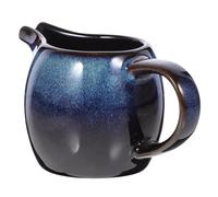 Lechera Cerámica con Asa y Boquilla, Estilo Europeo para Café y Casa