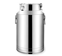 Lechera De Acero Inoxidable Con Tapa Cubo Para Vino/recipiente Para Lácteos/bidón De Leche/jarra Con Tapa Sell,Capacity-22L