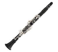 Lechgold EKS-20/18 Clarinete Mi bemol Böhm, digitación francesa, 18 llaves, 6 anillos, cuerpo de madera compuesta, mecánica alpaca plateada, incluye 2 campanas, boquilla y estuche blando.