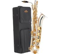 Lechgold LBS-25S Saxofón Barítono Plateado, Modelo: LBS-25S, Afinación: Eb