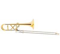 Lechgold QP-20GL Trombón Cuarto Latón Dorado, Modelo: QP-20GL, 8 mm