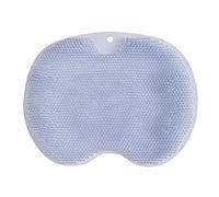 Lechnical Almohadilla de cepillo para masaje de pies, artefacto para frotar la espalda perezosa, ventosa de silicona antideslizante, depurador de pies para baño