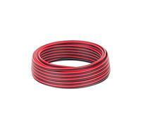 Lechpol Accesorios Marca Modelo Cable de Altavoz de CCA 0.75mm Negro y Rojo 10m