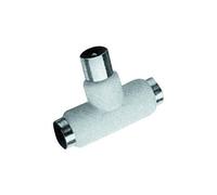 LECHPOL Accesorios TV y Video Marca Modelo Conector de Camiseta ZL0360 T Enchufe / 2 x zócalo (100 Piezas)