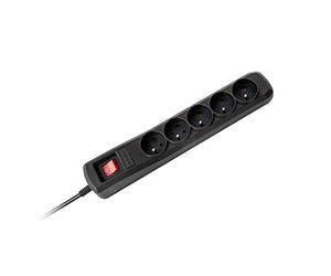 Lechpol Arco 5 tira de energía 1.5m negro arom marca