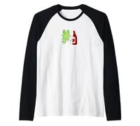 Lechuga Ketchup, Divertido y Lindo Vamos a Ponerse al día con el Juego de Palabras Foodie Camiseta Manga Raglan