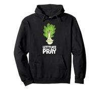 Lechuga Orar Cristiano Oremos Lechuga Sudadera con Capucha