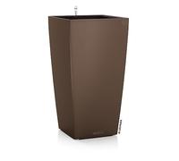 Lechuza 13161 - Maceta Cubico Color 22 Kit completo, color nuez moscada (22 x 22 x 41)