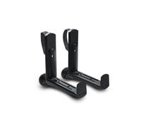 Lechuza 19033 Soporte Balconera, Negro, 20 x 5 x 26 cm | Resistente a la intemperie, para barandillas de pared y balcón de hasta 38 cm, capacidad de carga de hasta 25 kg