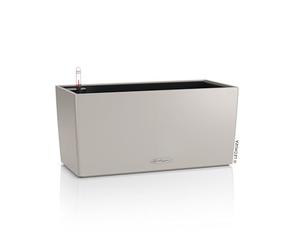 Lechuza - Macetero Balconera Color 40, Color Arena, Jardinera con Sistema de riego, indicador de Nivel de Agua y Maceta, Superficie Mate, 40 x 19 x 19 cm, 15477