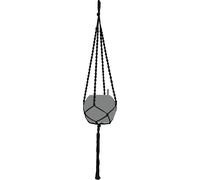 Lechuza MAKRAMEE Cotton BOHO 120 - negro