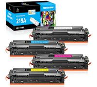 LeciRoba 219A para HP W2190A tóner para HP Color Laserjet Pro MFP 3302FDW 3302SDW 3302FDN 3302FDNG 3302FDWG 3302SDWG Color Laserjet Pro 3202DN 3202D W (con Chip, 4 Paquete)