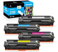 LeciRoba 219X para HP W2190X 219A W2190A tóner para HP Color Laserjet Pro MFP 3302FDW 3302SDW 3302FDN 3302FDNG 3302FDWG 3302SDWG Color Laserjet Pro 3202DN 3202D W (con Chip, 4 Paquete)