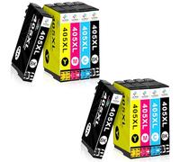 LeciRoba 405xl para Epson Workforce Pro WF-3820DWF, 3825DWF, 4820DWF, 4825DWF, 4830DTWF, 7310DTW, 7830DTWF, 7835DTWF, 7840DTWF (10)