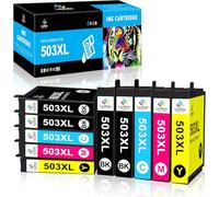 LeciRoba 503xl - Cartuchos de impresora para Epson 503 y Epson 503XL Multipack para Epson Expression Home XP-5200 XP-5205 XP5200 XP5205 WF-2960DWF WF-2965DWF WF2960DWF WF2965DWF (10 unidades)