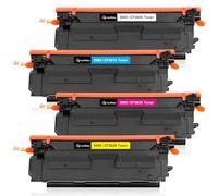 LeciRoba 508X para HP 508X CF360X CF361X CF363X CF362X 508A CF360A CF361A CF363A CF362A Tóner para HP LaserJet Enterprise M552dn M553dn M553n M553x LaserJet Enterprise MFP M577 4 unidades