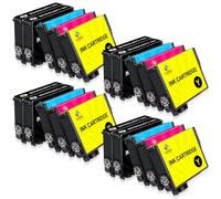 LeciRoba 604XL Cartuchones de tinta para Epson604 XL 604xlpara EpsonExpressionHome XP-2200 XP-2205 XP-3200 XP-3205 XP-4200 XP-4205 WF-2910DWF WF-2930DWF WF-2935DWF WF-2950DWF Impresora (paquete de 20)