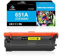 LeciRoba Cartucho de tóner 651A de repuesto para impresora HP 651A CE340A CE341A CE342A CE343A para impresora HP Laserjet Enterprise 700 Color MFP M775z M775z+ (4 paquetes, negro, cian, amarillo,