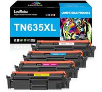 LeciRoba Cartucho de tóner compatible TN635XL de repuesto para Brother TN-635XL para impresora Brother HL-L8430CDW HL-L8430CDWT HL-L8570CDW MFC-L8730CDW MFC-L8930CDW MFC-L8970CDW MFC-EX575 (paquete de